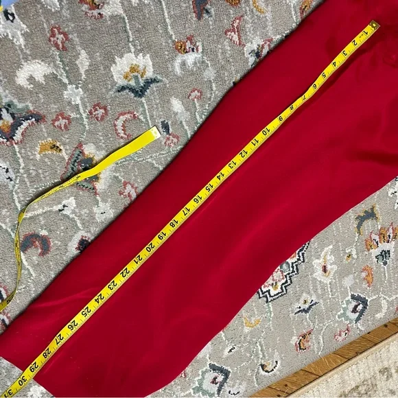 Vintage Ann Taylor High Rise 100% Silk Trousers - Picture 8 of 9